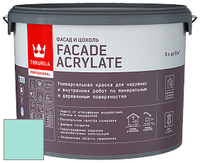 Краска Tikkurila Facade Acrylate краска внутренних и наружных работ цвет X371 