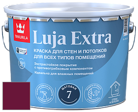 Краска Tikkurila Luja Extra 7 матовая краска для влажных помещений цвет RAL 4004 
