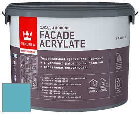 Краска Tikkurila Facade Acrylate краска внутренних и наружных работ цвет V366 