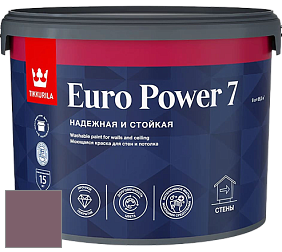 Краска Tikkurila Euro Power 7 краска для стен и потолков цвет S425 