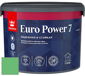 Краска Tikkurila Euro Power 7 краска для стен и потолков цвет J375 