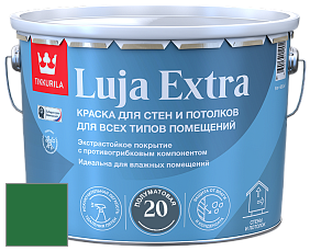 Краска Tikkurila Luja 20 Extra полуматовая краска для влажных помещений цвет RAL 6001 