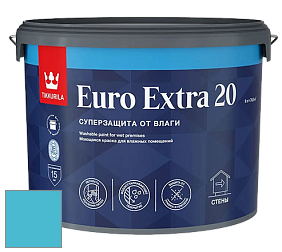 Краска Tikkurila Euro Extra 20 краска для стен и потолков цвет J365 