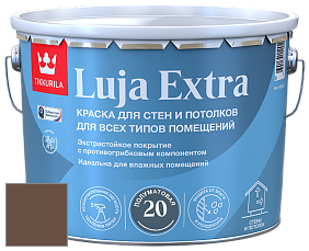 Краска Tikkurila Luja 20 Extra полуматовая краска для влажных помещений цвет N468 