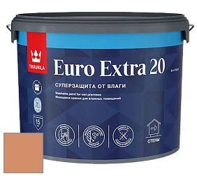 Краска Tikkurila Euro Extra 20 краска для стен и потолков цвет K407 