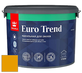 Краска Tikkurila Euro Trend краска для стен и потолков цвет RAL 1007 