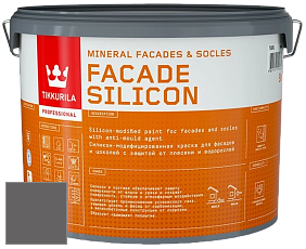 Краска Tikkurila Facade Silicon краска фасадная цвет Q853 