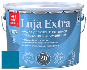 Краска Tikkurila Luja 20 Extra полуматовая краска для влажных помещений цвет NCS S 3060-B 