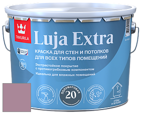 Краска Tikkurila Luja 20 Extra полуматовая краска для влажных помещений цвет V424 