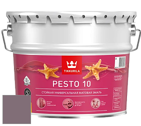 Краска Tikkurila Euro Pesto 10 эмаль цвет L426 Миф