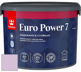 Краска Tikkurila Euro Power 7 краска для стен и потолков цвет G341 