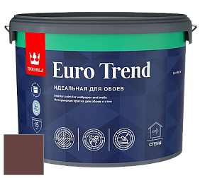 Краска Tikkurila Euro Trend краска для стен и потолков цвет N417 Вишня