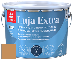 Краска Tikkurila Luja Extra 7 матовая краска для влажных помещений цвет L396 Воск