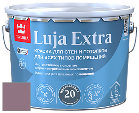 Краска Tikkurila Luja 20 Extra полуматовая краска для влажных помещений цвет V425 Вереск