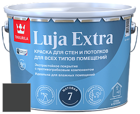 Краска Tikkurila Luja Extra 7 матовая краска для влажных помещений цвет Y499 Y499