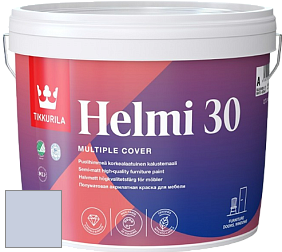 Краска Tikkurila Helmi 30 краска для мебели цвет X348 Ледилайк
