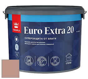 Краска Tikkurila Euro Extra 20 краска для стен и потолков цвет V416 