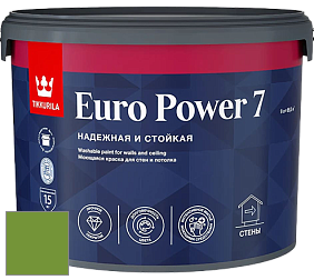 Краска Tikkurila Euro Power 7 краска для стен и потолков цвет L383 