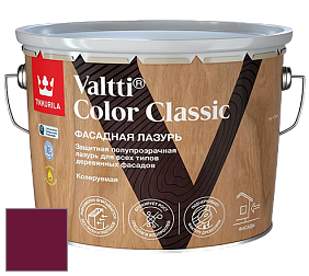 Краска Tikkurila Valtti Color Classic лазурь колеруемая для деревянного фасада цвет RAL 4004 