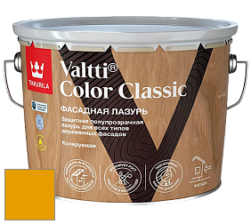 Краска Tikkurila Valtti Color Classic лазурь колеруемая для деревянного фасада цвет RAL 1007 