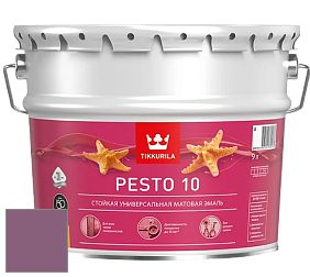 Краска Tikkurila Euro Pesto 10 эмаль цвет S340 