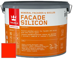 Краска Tikkurila Facade Silicon краска фасадная цвет RAL 2005 