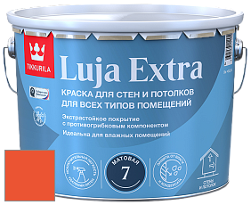 Краска Tikkurila Luja Extra 7 матовая краска для влажных помещений цвет NCS S 0585-Y70R 