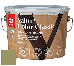 Краска Tikkurila Valtti Color Classic лазурь колеруемая для деревянного фасада цвет RAL 1020 