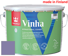 Краска Tikkurila Vinha кроющий антисептик для деревянных фасадов цвет S345 