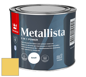 Краска Tikkurila Metallista краска по металлу цвет V300 
