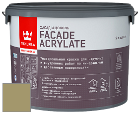Краска Tikkurila Facade Acrylate краска внутренних и наружных работ цвет K450 