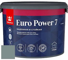 Краска Tikkurila Euro Power 7 краска для стен и потолков цвет L439 