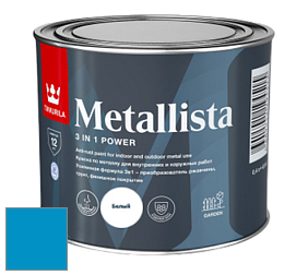 Краска Tikkurila Metallista краска по металлу цвет K358 
