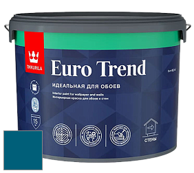 Краска Tikkurila Euro Trend краска для стен и потолков цвет NCS S 4550-B 