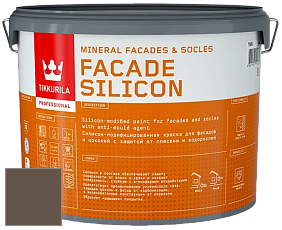 Краска Tikkurila Facade Silicon краска фасадная цвет 4967 