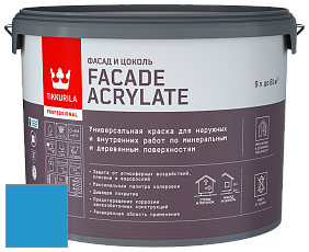 Краска Tikkurila Facade Acrylate краска внутренних и наружных работ цвет NCS S 1560-R90B 