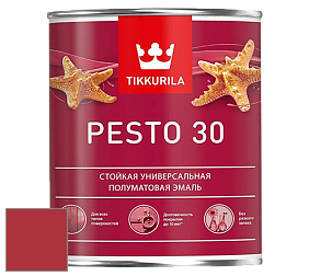 Краска Tikkurila Euro Pesto 30 эмаль цвет RAL 3031 