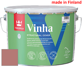 Краска Tikkurila Vinha кроющий антисептик для деревянных фасадов цвет V414 