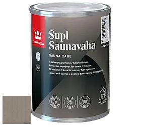 Краска Tikkurila Supi Saunavaha защитный состав для сауны цвет 3465 Глыба