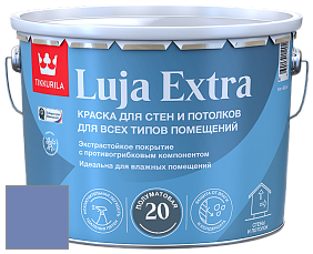 Краска Tikkurila Luja 20 Extra полуматовая краска для влажных помещений цвет NCS S 3040-R70B 