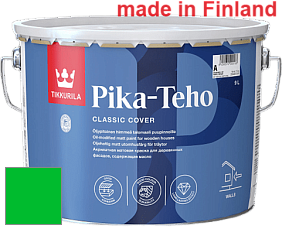 Краска Tikkurila Pika-Teho краска для деревянных фасадов цвет RAL 6038 