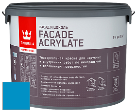 Краска Tikkurila Facade Acrylate краска внутренних и наружных работ цвет K358 