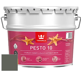 Краска Tikkurila Euro Pesto 10 эмаль цвет X495 