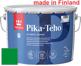 Краска Tikkurila Pika-Teho краска для деревянных фасадов цвет RAL 6037 