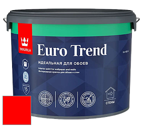 Краска Tikkurila Euro Trend краска для стен и потолков цвет RAL 3026 