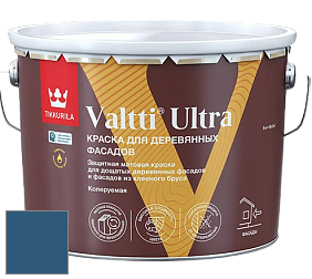 Краска Tikkurila Valtti Ultra краска для деревянных фасадов цвет RAL 5009 