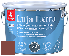 Краска Tikkurila Luja 20 Extra полуматовая краска для влажных помещений цвет N414 