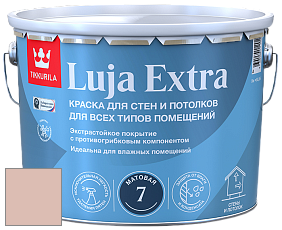 Краска Tikkurila Luja Extra 7 матовая краска для влажных помещений цвет Y416 