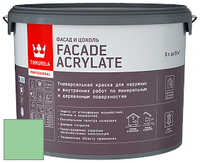 Краска Tikkurila Facade Acrylate краска внутренних и наружных работ цвет NCS S 1040-G10Y 
