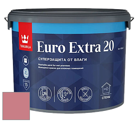 Краска Tikkurila Euro Extra 20 краска для стен и потолков цвет V324 